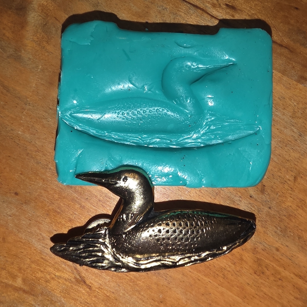 Teal Loon Mold For Epoxy Resin / Polymer Clay